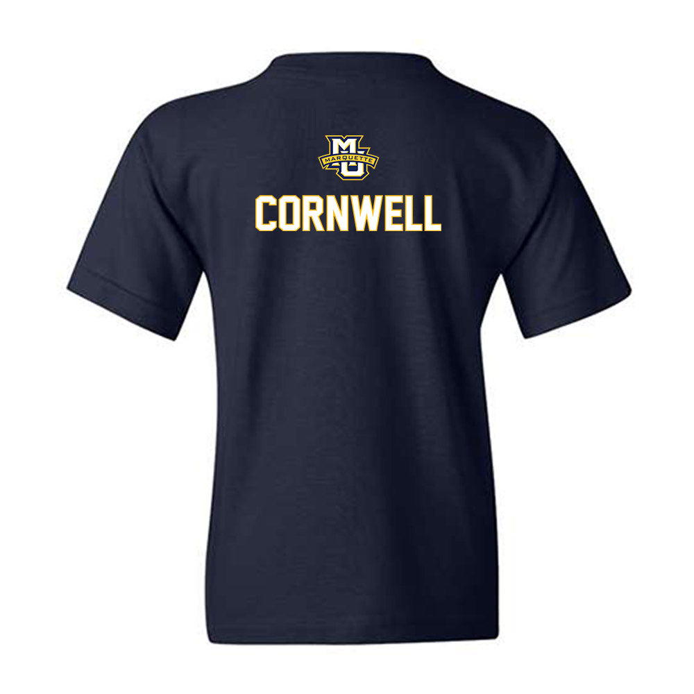 Marquette - NCAA Men's Track & Field : Mason Cornwell - Generic Sports Shersey Youth T-Shirt-1