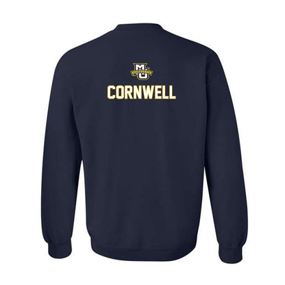 Marquette - NCAA Men's Track & Field : Mason Cornwell - Generic Sports Shersey Crewneck Sweatshirt-1