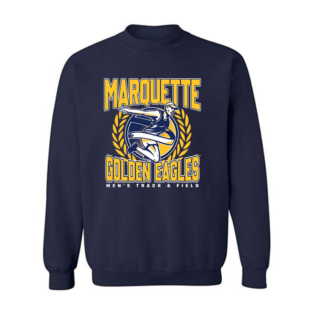 Marquette - NCAA Men's Track & Field : Blake Frea - Generic Sports Shersey Crewneck Sweatshirt-0