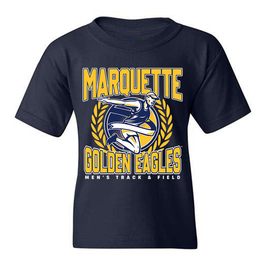Marquette - NCAA Men's Track & Field : Niels De Brouckere - Generic Sports Shersey Youth T-Shirt-0