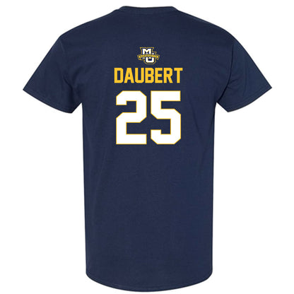Marquette - NCAA Men's Lacrosse : Justin Daubert - Sports Shersey T-Shirt-1