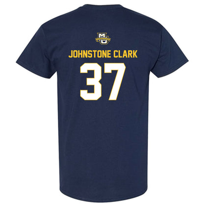 Marquette - NCAA Men's Lacrosse : Pierce Johnstone Clark - Sports Shersey T-Shirt-1