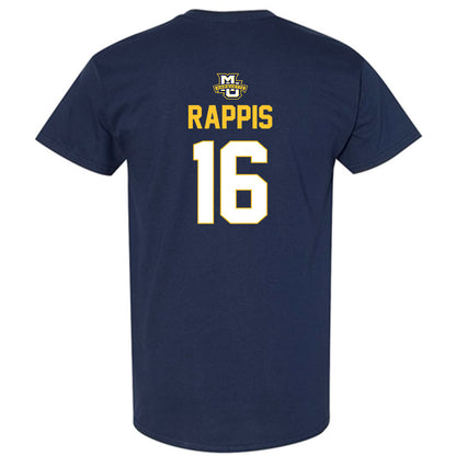 Marquette - NCAA Men's Lacrosse : Nolan Rappis - Sports Shersey T-Shirt-1