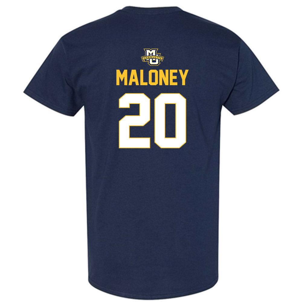 Marquette - NCAA Men's Lacrosse : Michael Maloney - Sports Shersey T-Shirt-1