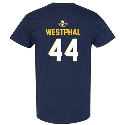 Marquette - NCAA Men's Lacrosse : Beau Westphal - Sports Shersey T-Shirt-1