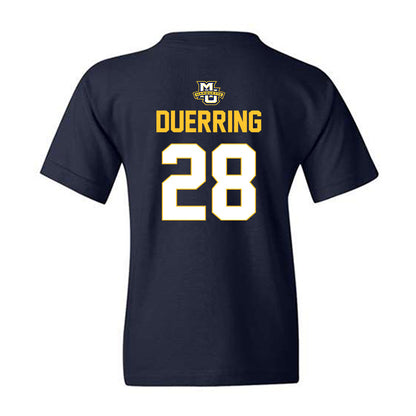 Marquette - NCAA Men's Lacrosse : Brock Duerring - Sports Shersey Youth T-Shirt-1