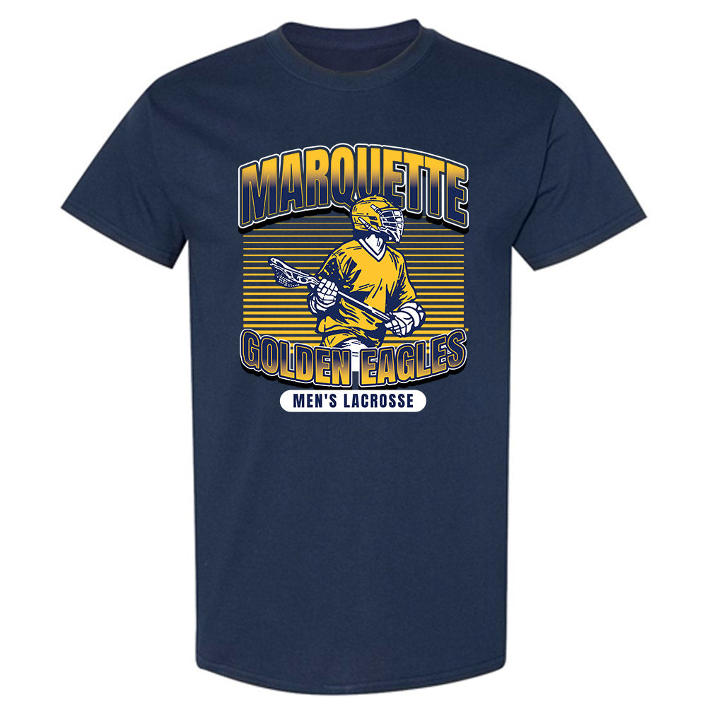 Marquette - NCAA Men's Lacrosse : Thomas Andriole - Sports Shersey T-Shirt-0