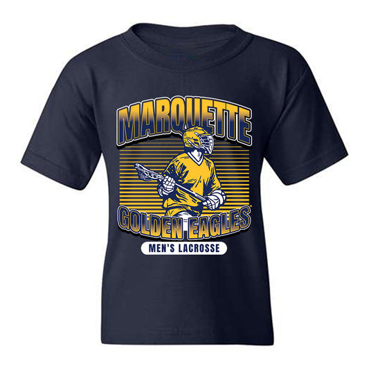 Marquette - NCAA Men's Lacrosse : Dylan Duerring - Sports Shersey Youth T-Shirt-0