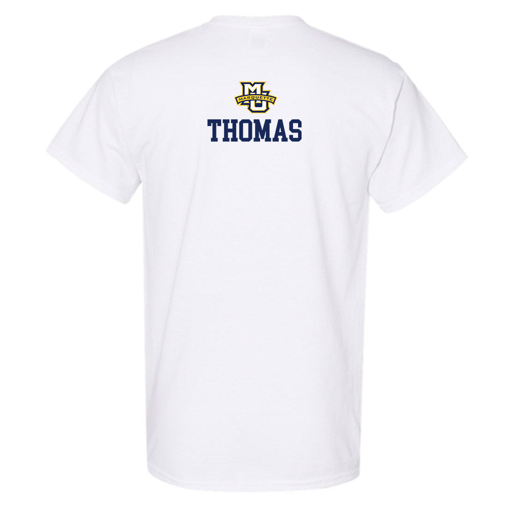 Marquette - NCAA Men's Tennis : Alex Thomas - Generic Sports Shersey T-Shirt-1