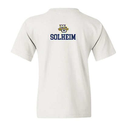 Marquette - NCAA Men's Tennis : Even Solheim - Generic Sports Shersey Youth T-Shirt-1