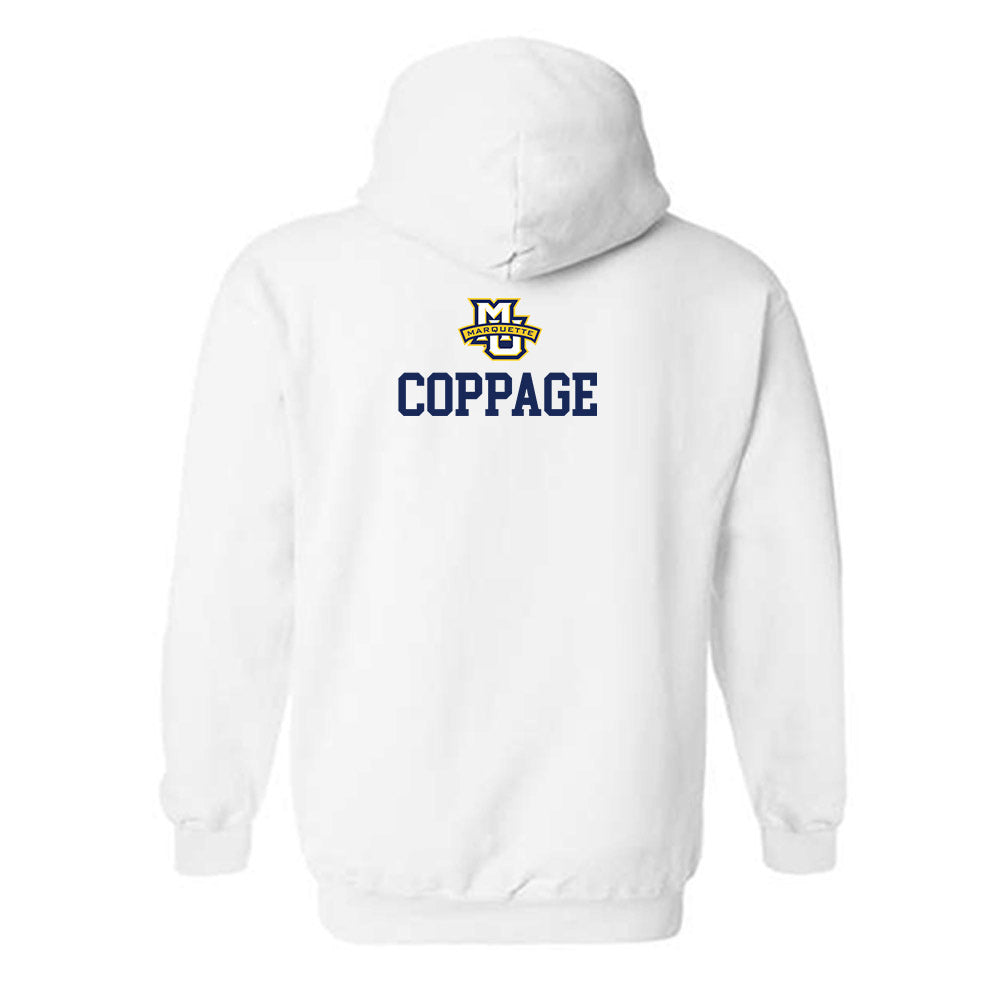 Marquette - NCAA Men's Tennis : Luke Coppage - Generic Sports Shersey Hooded Sweatshirt-1