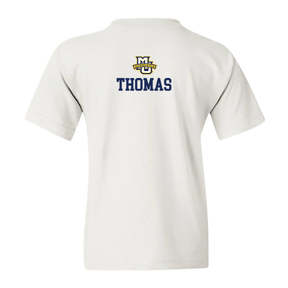 Marquette - NCAA Men's Tennis : Alex Thomas - Generic Sports Shersey Youth T-Shirt-1