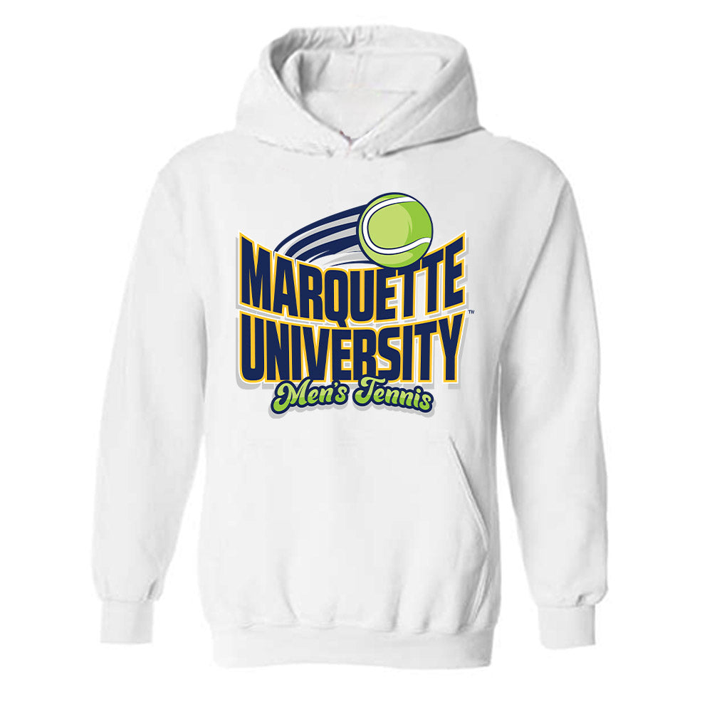 Marquette - NCAA Men's Tennis : Alex Thomas - Generic Sports Shersey Hooded Sweatshirt-0