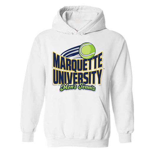 Marquette - NCAA Men's Tennis : Alex Thomas - Generic Sports Shersey Hooded Sweatshirt-0