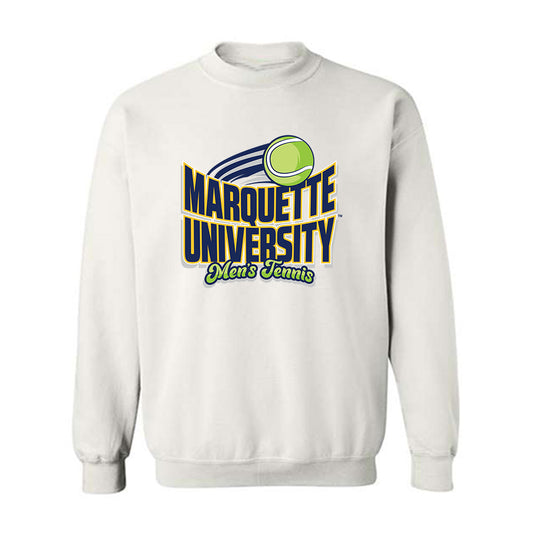 Marquette - NCAA Men's Tennis : Alex Thomas - Generic Sports Shersey Crewneck Sweatshirt-0
