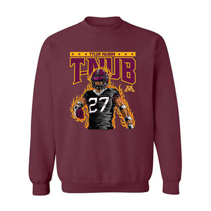 Minnesota - NCAA Football : Tyler Nubin Defensive Back Crewneck Sweatshirt