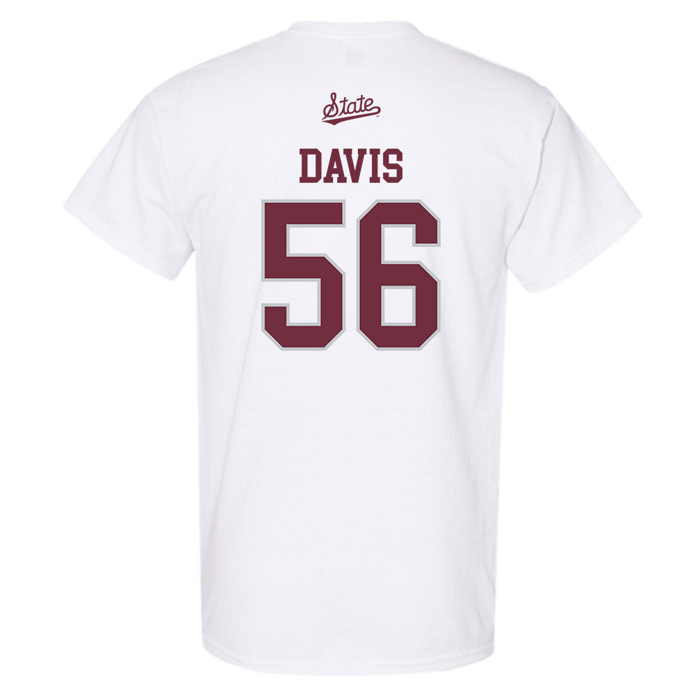 Mississippi State - NCAA Football : Wesley Davis - Classic Shersey T-Shirt-1