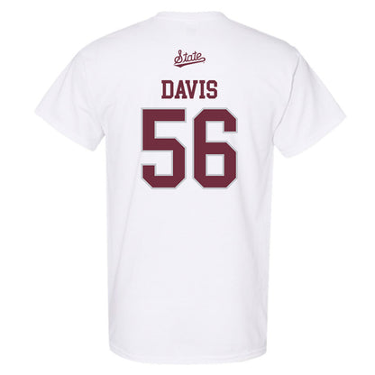 Mississippi State - NCAA Football : Wesley Davis - Classic Shersey T-Shirt-1
