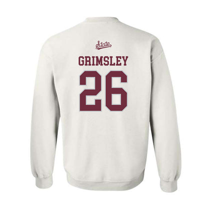 Mississippi State - NCAA Football : Jamroc Grimsley - Classic Shersey Crewneck Sweatshirt-1