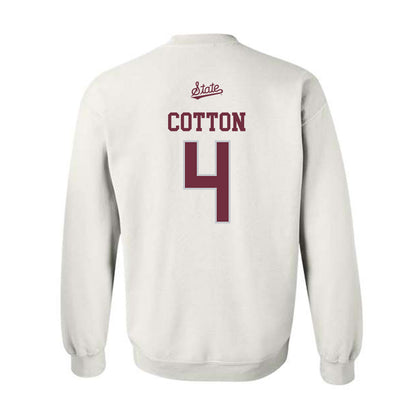 Mississippi State - NCAA Football : Zayion Cotton - Classic Shersey Crewneck Sweatshirt-1