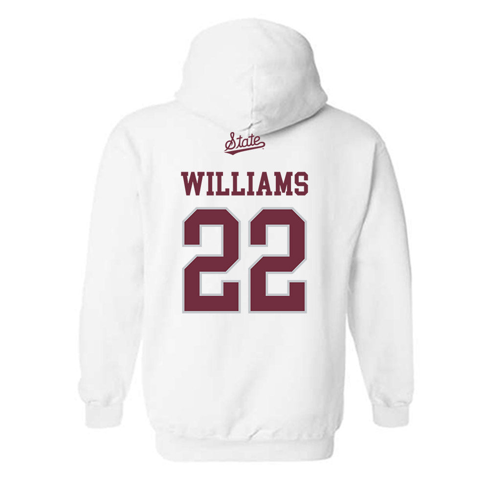 Mississippi State - NCAA Football : Brinston Williams - Classic Shersey Hooded Sweatshirt-1