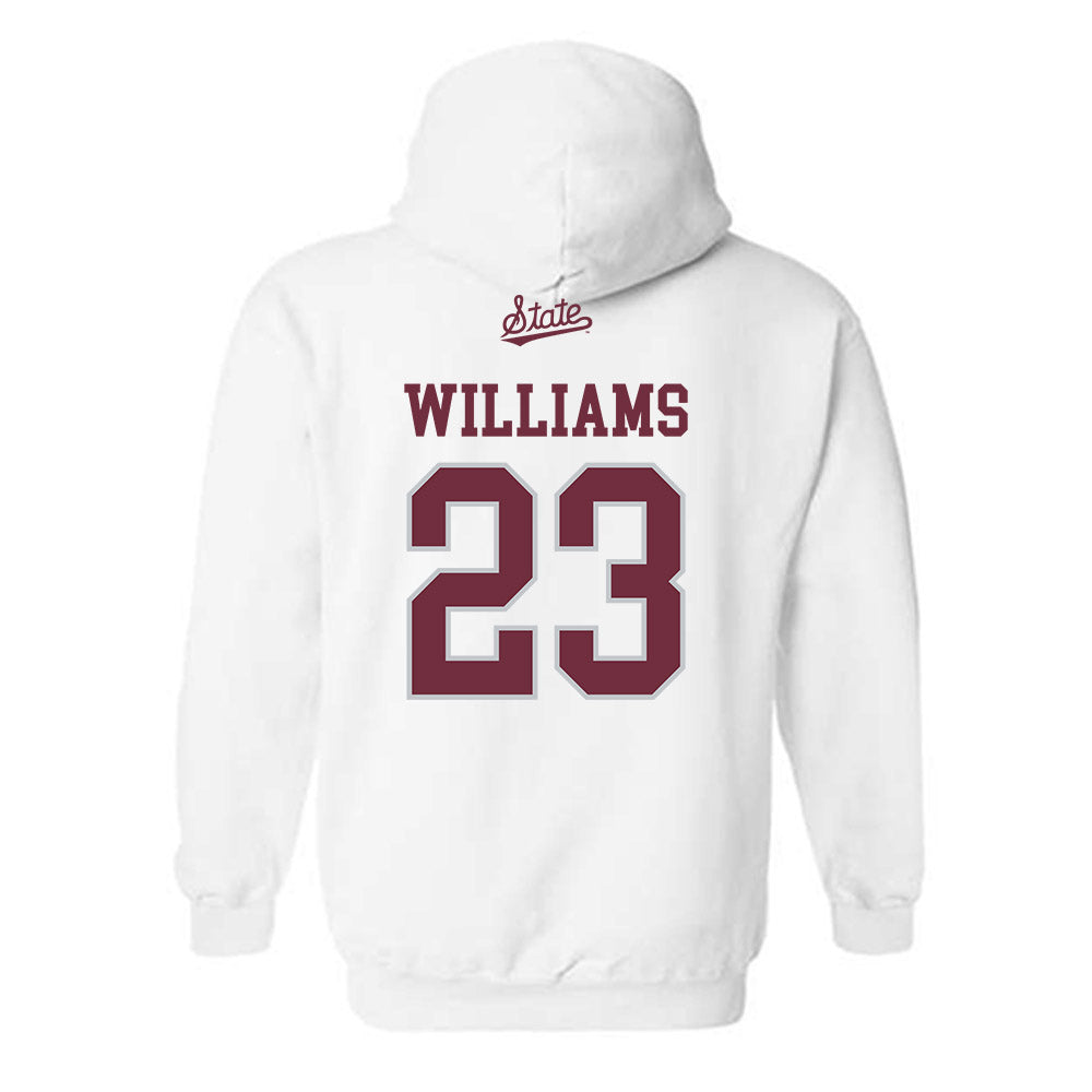 Mississippi State - NCAA Football : Trevion Williams - Classic Shersey Hooded Sweatshirt-1