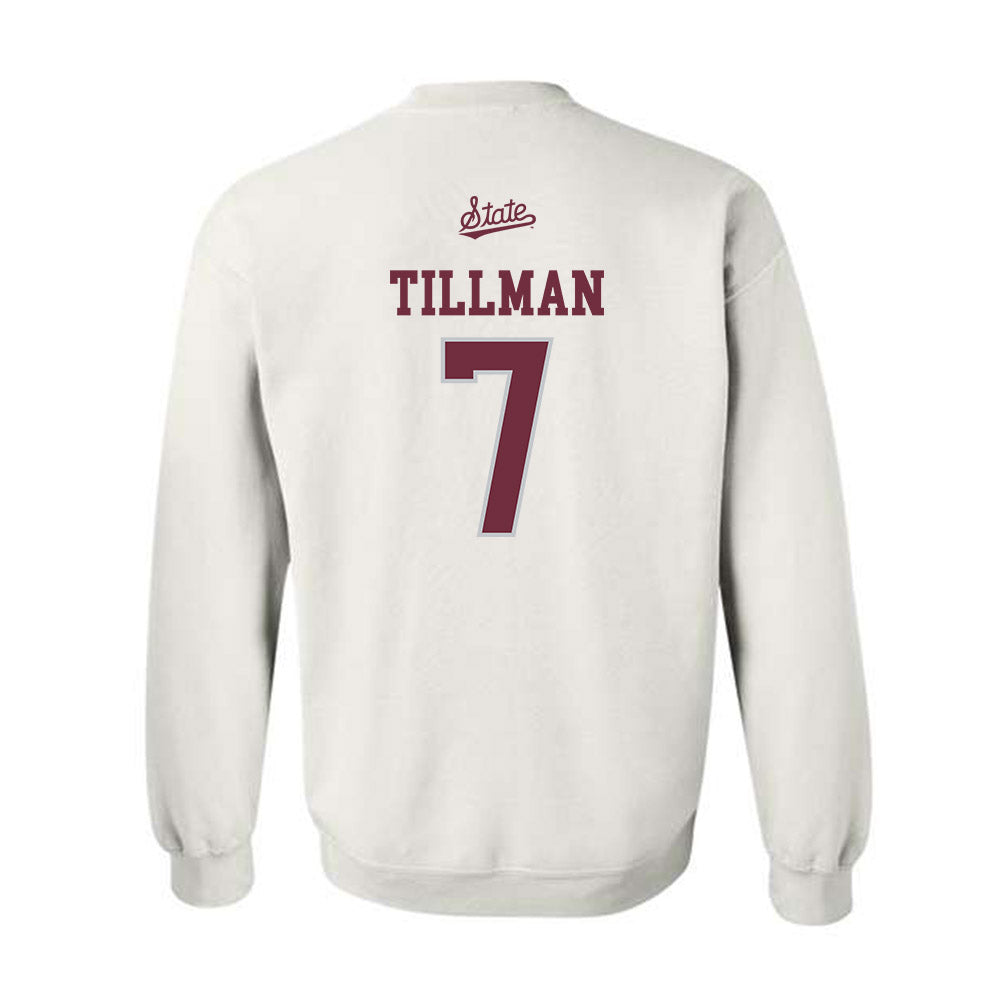 Mississippi State - NCAA Football : Zakari Tillman - Classic Shersey Crewneck Sweatshirt-1
