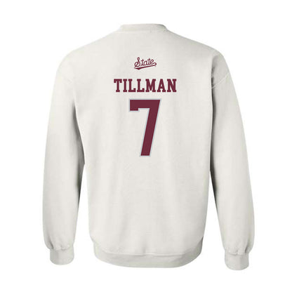 Mississippi State - NCAA Football : Zakari Tillman - Classic Shersey Crewneck Sweatshirt-1
