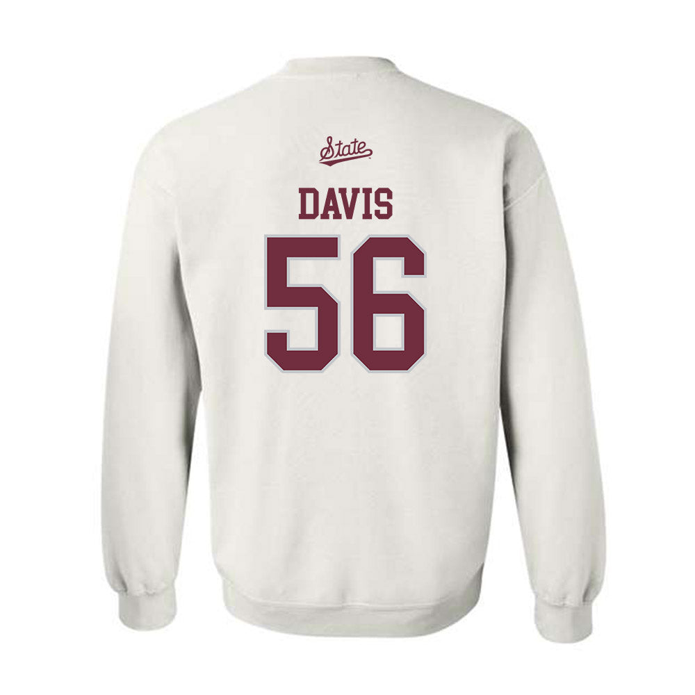 Mississippi State - NCAA Football : Wesley Davis - Classic Shersey Crewneck Sweatshirt-1