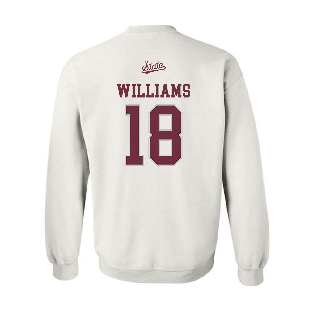Mississippi State - NCAA Football : Riley Williams - Classic Shersey Crewneck Sweatshirt-1