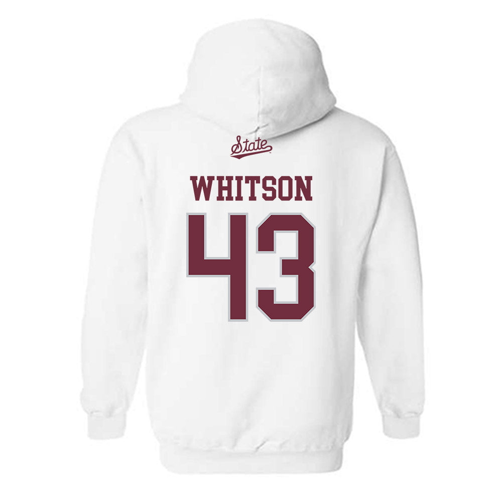 Mississippi State - NCAA Football : Will Whitson - Classic Shersey Hooded Sweatshirt-1