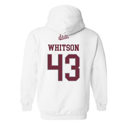 Mississippi State - NCAA Football : Will Whitson - Classic Shersey Hooded Sweatshirt-1