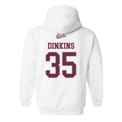 Mississippi State - NCAA Football : Kalvin Dinkins - Classic Shersey Hooded Sweatshirt-1
