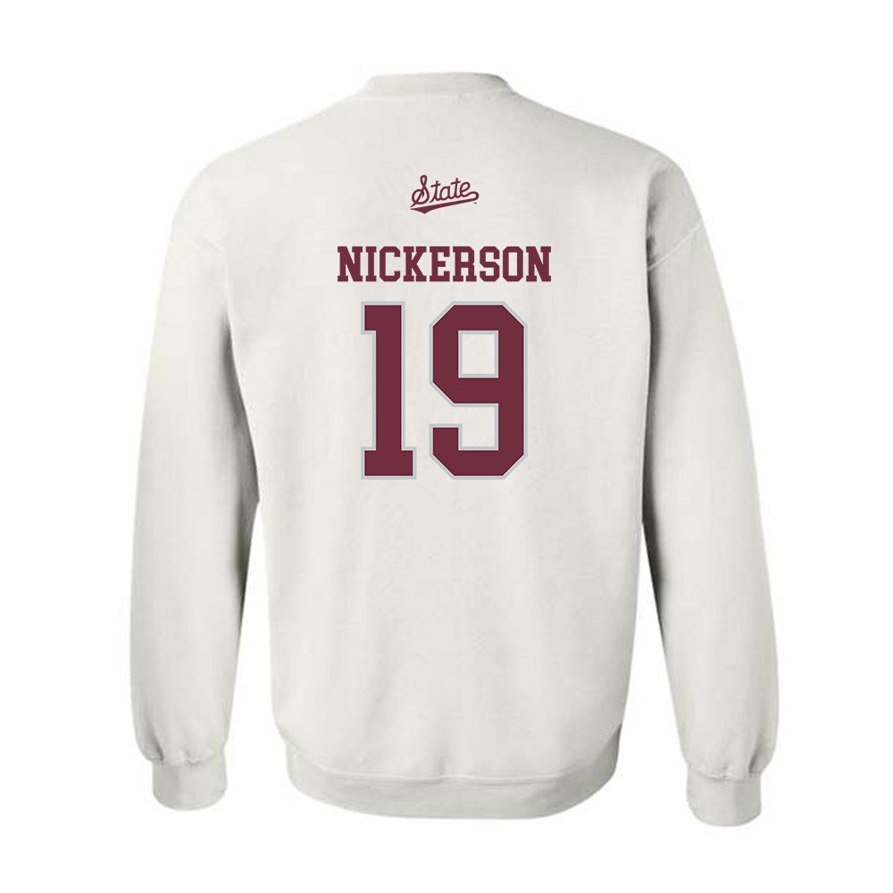 Mississippi State - NCAA Football : Micah Nickerson - Classic Shersey Crewneck Sweatshirt-1