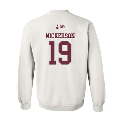 Mississippi State - NCAA Football : Micah Nickerson - Classic Shersey Crewneck Sweatshirt-1