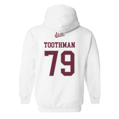 Mississippi State - NCAA Football : Dalton Toothman - Classic Shersey Hooded Sweatshirt-1