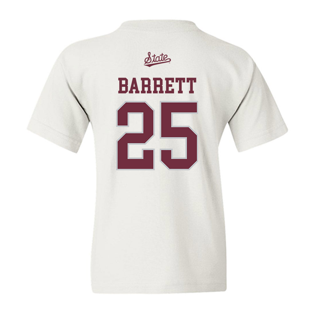 Mississippi State - NCAA Football : Kolby Barrett - Classic Shersey Youth T-Shirt-1