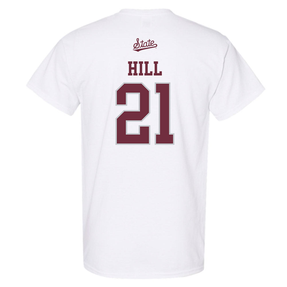 Mississippi State - NCAA Football : J.J. Hill - Classic Shersey T-Shirt-1