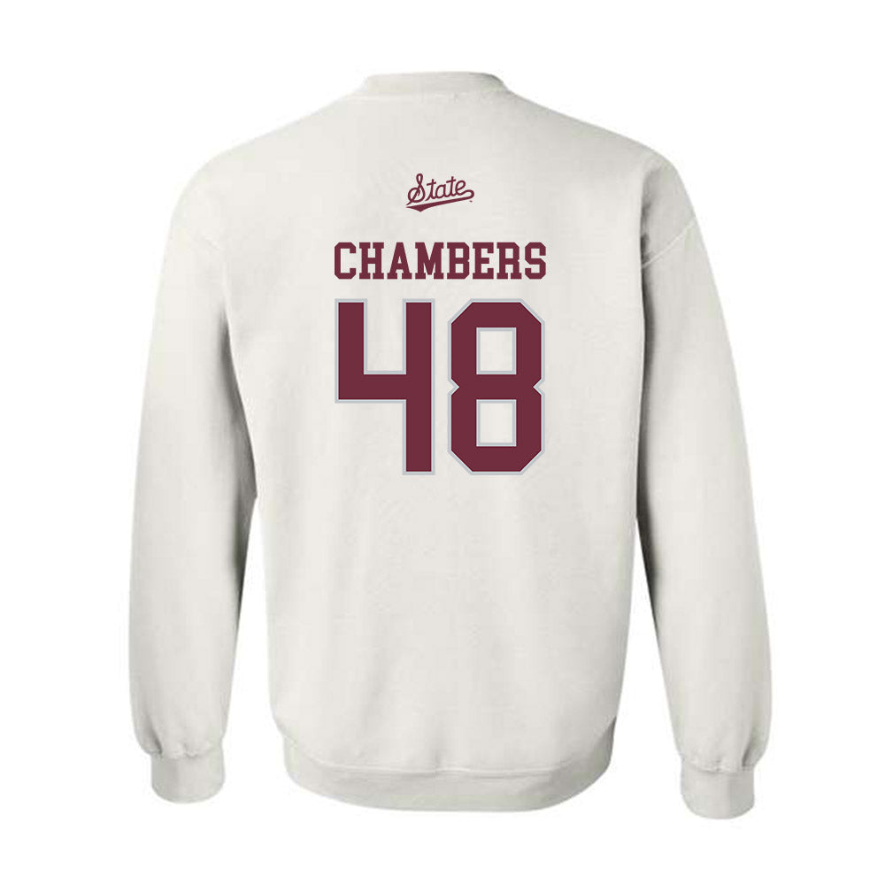 Mississippi State - NCAA Football : Hayden Chambers - Classic Shersey Crewneck Sweatshirt-1