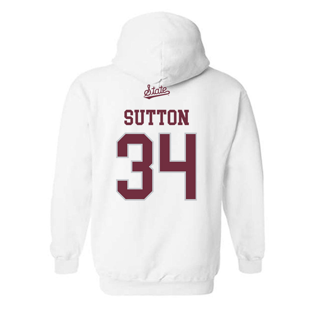 Mississippi State - NCAA Football : Vic Sutton - Classic Shersey Hooded Sweatshirt-1