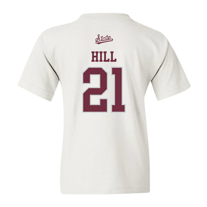 Mississippi State - NCAA Football : J.J. Hill - Classic Shersey Youth T-Shirt-1