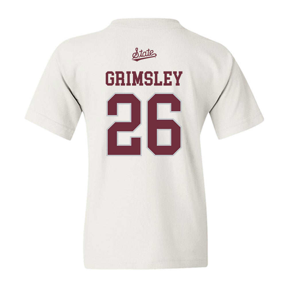 Mississippi State - NCAA Football : Jamroc Grimsley - Classic Shersey Youth T-Shirt-1