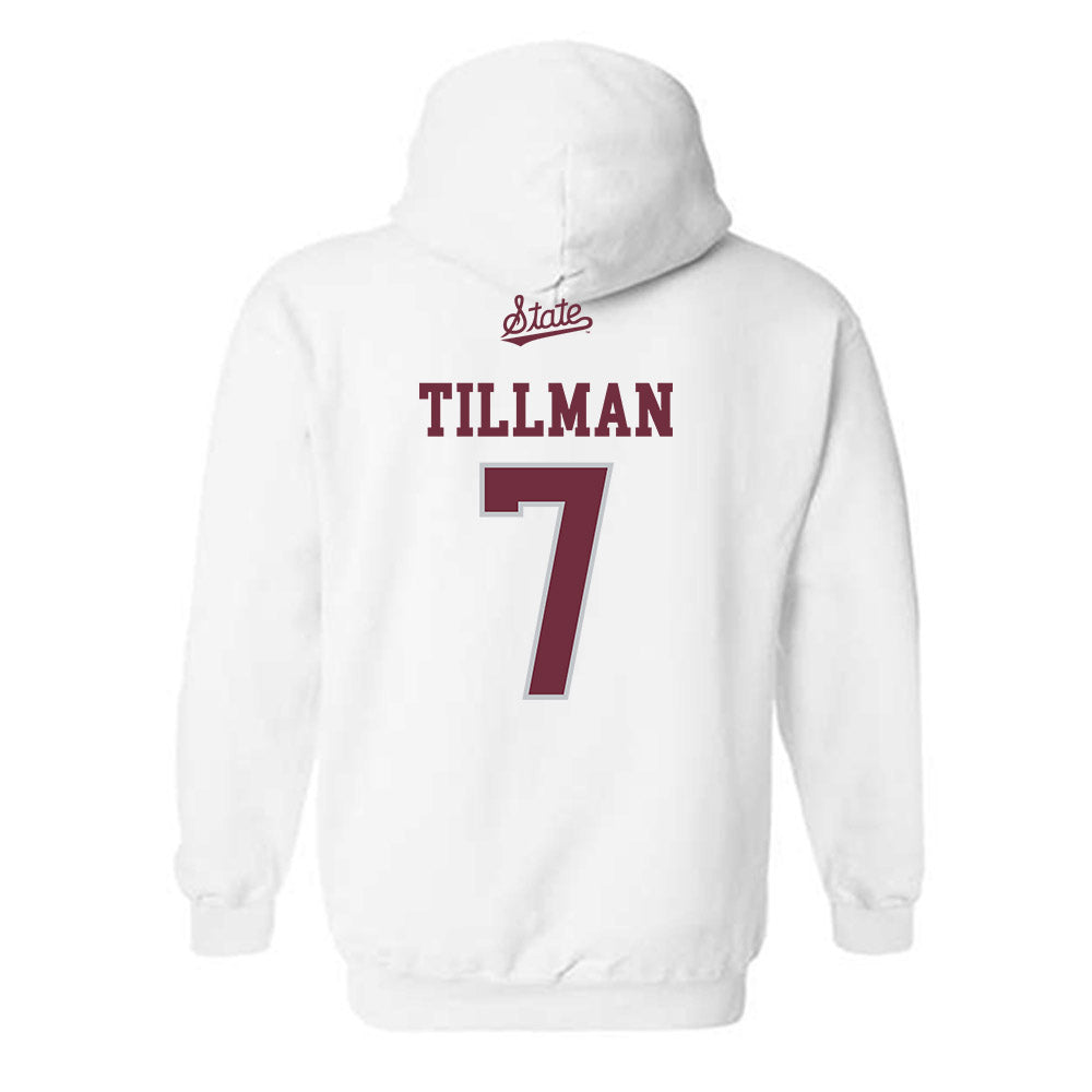 Mississippi State - NCAA Football : Zakari Tillman - Classic Shersey Hooded Sweatshirt-1