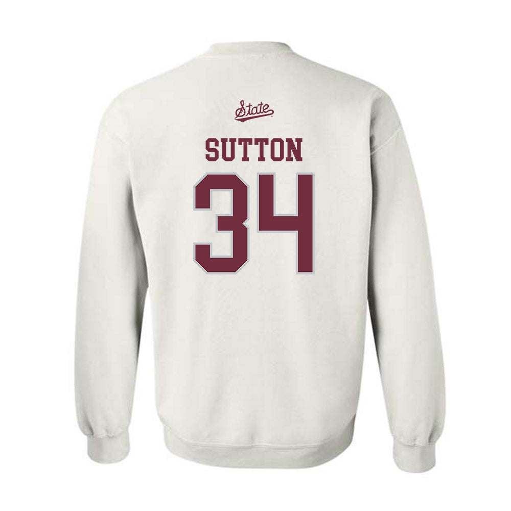 Mississippi State - NCAA Football : Vic Sutton - Classic Shersey Crewneck Sweatshirt-1