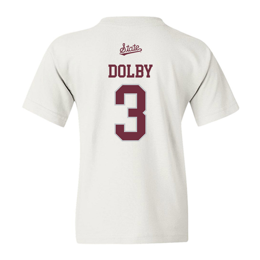 Mississippi State - NCAA Football : Kendel Dolby - Classic Shersey Youth T-Shirt-1