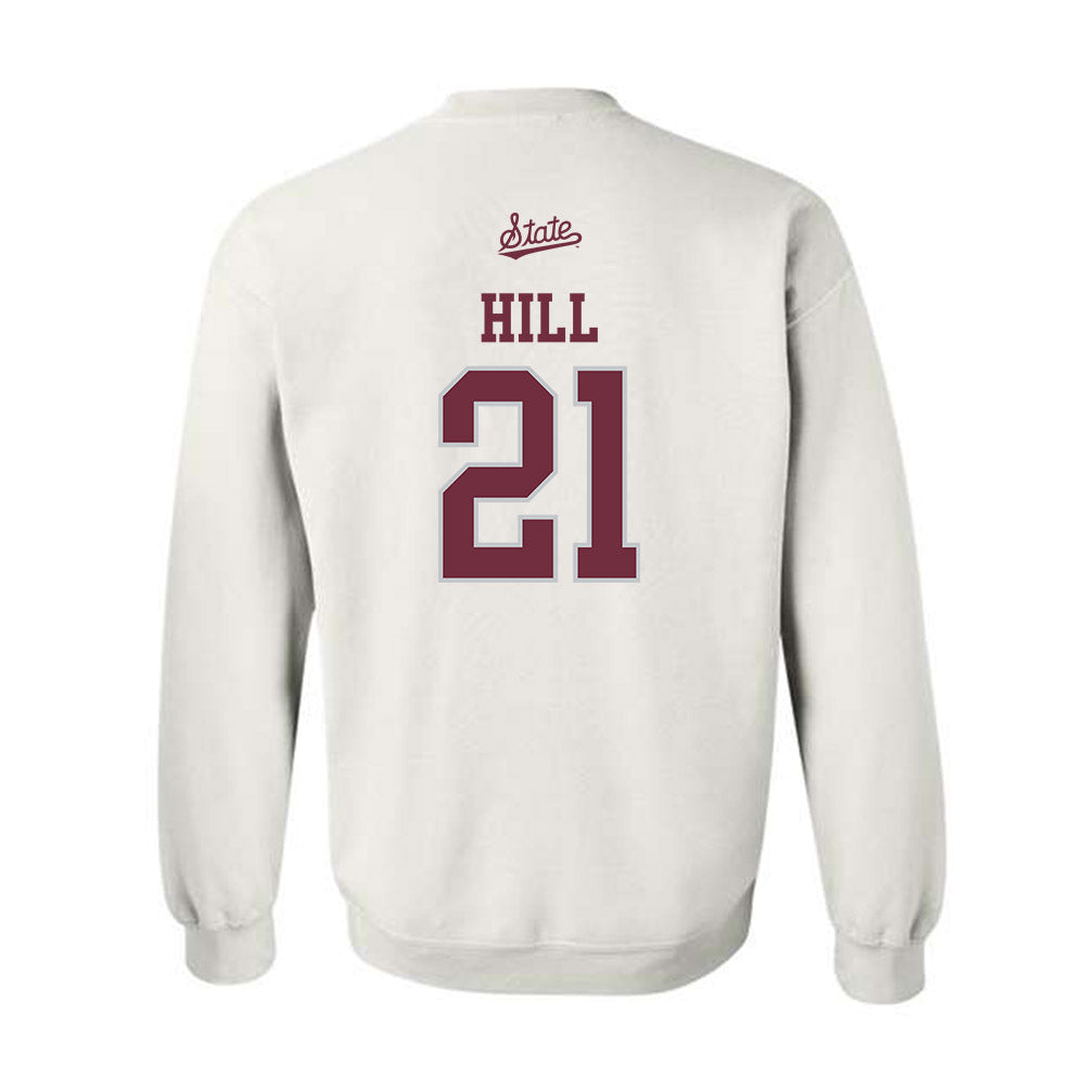 Mississippi State - NCAA Football : Jaeden Hill - Classic Shersey Crewneck Sweatshirt-1