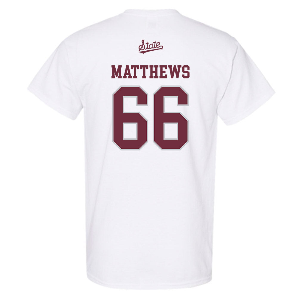 Mississippi State - NCAA Football : Jaelyne Matthews - Classic Shersey T-Shirt-1
