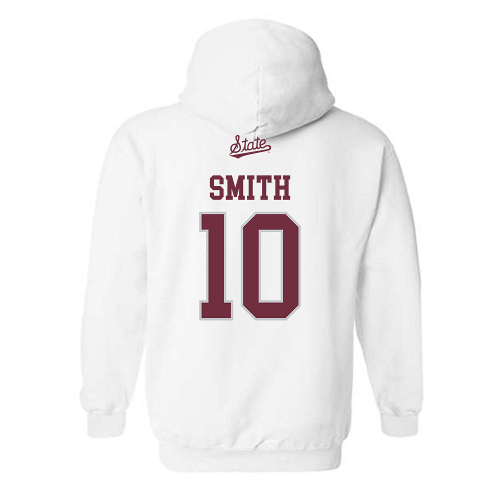 Mississippi State - NCAA Football : jalen smith - Classic Shersey Hooded Sweatshirt-1