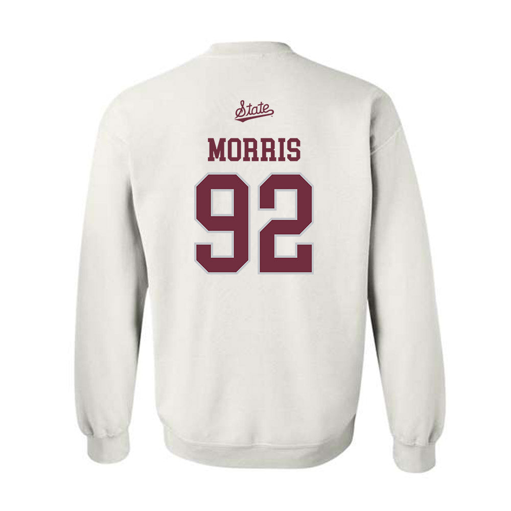 Mississippi State - NCAA Football : Kaleb Morris - Classic Shersey Crewneck Sweatshirt-1