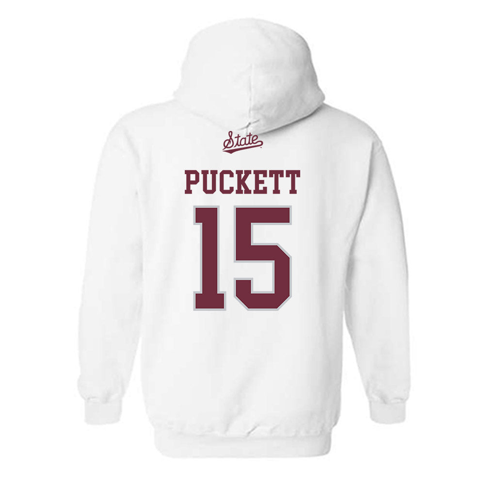 Mississippi State - NCAA Football : Parker Puckett - Classic Shersey Hooded Sweatshirt-1